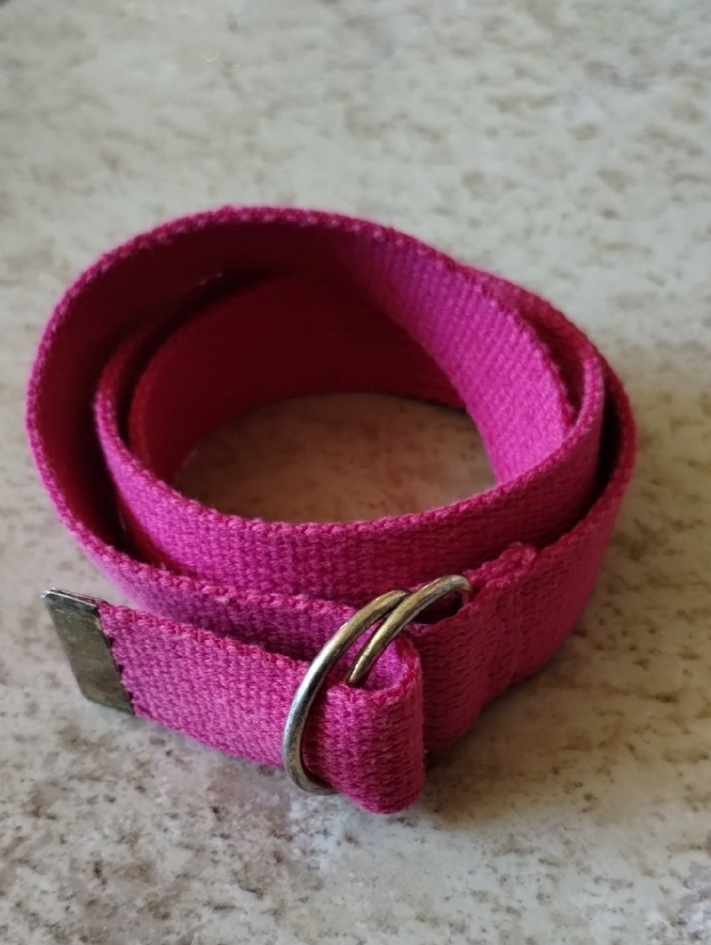 Pink Web Belt